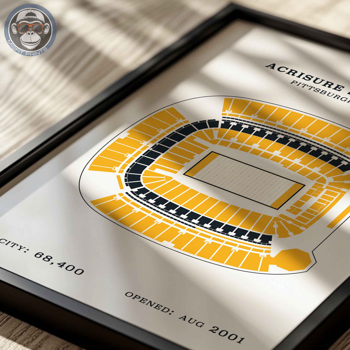 Acrisure Stadium - No Border Print