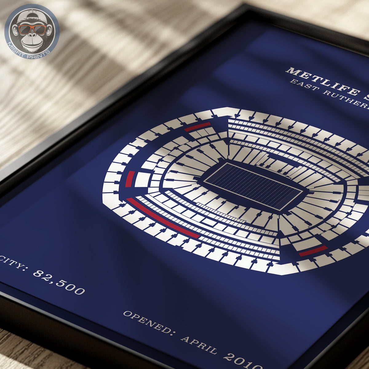 MetLife Stadium - No Border Print
