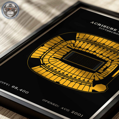 Acrisure Stadium - Border Print
