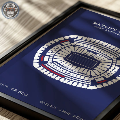 MetLife Stadium - Border Print