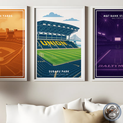 Subaru Park Soccer Stadium Poster