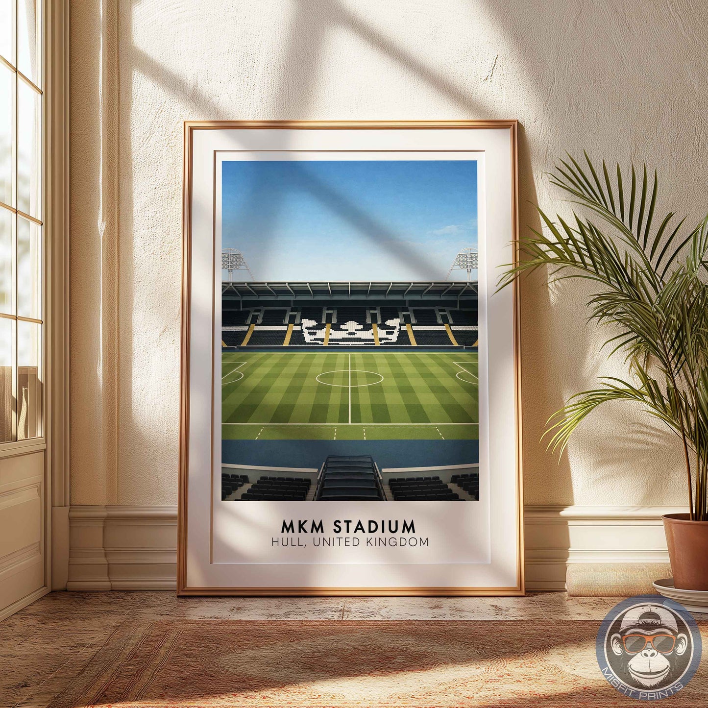 Hull City MKM Stadium Poster | Football Stadium Print