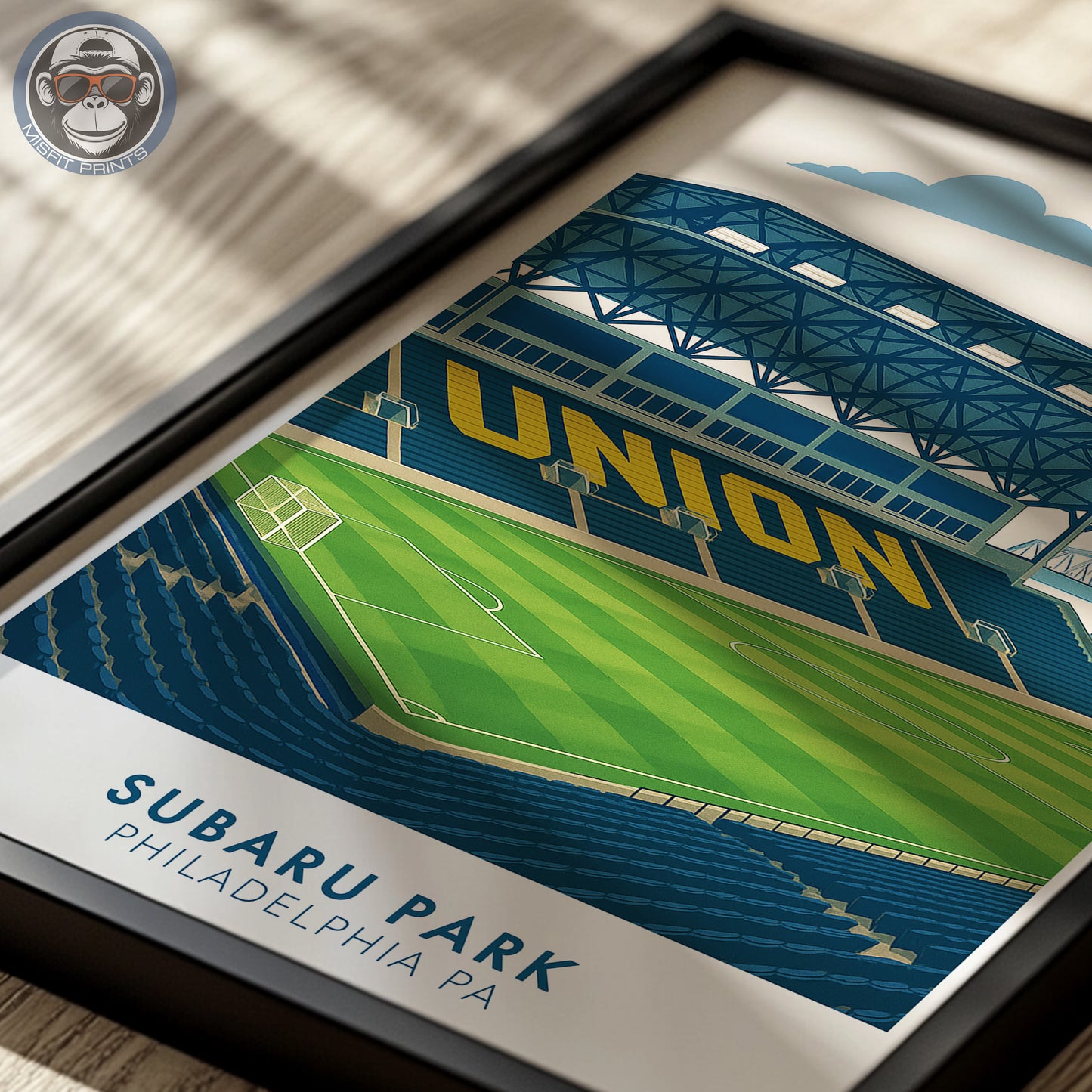 Subaru Park Soccer Stadium Poster