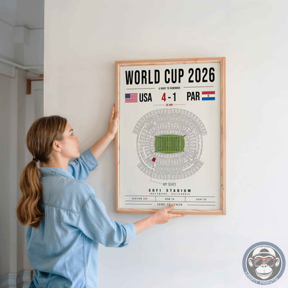 Custom World Cup Soccer Poster
