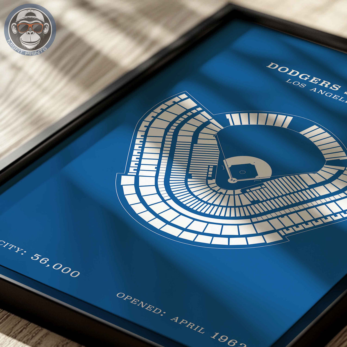 Dodgers Stadium | No Border Print