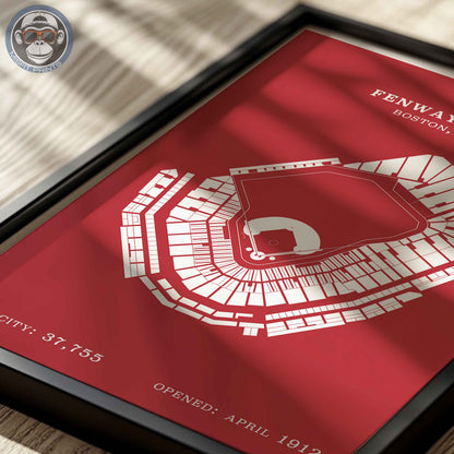 Fenway Park | Border Print