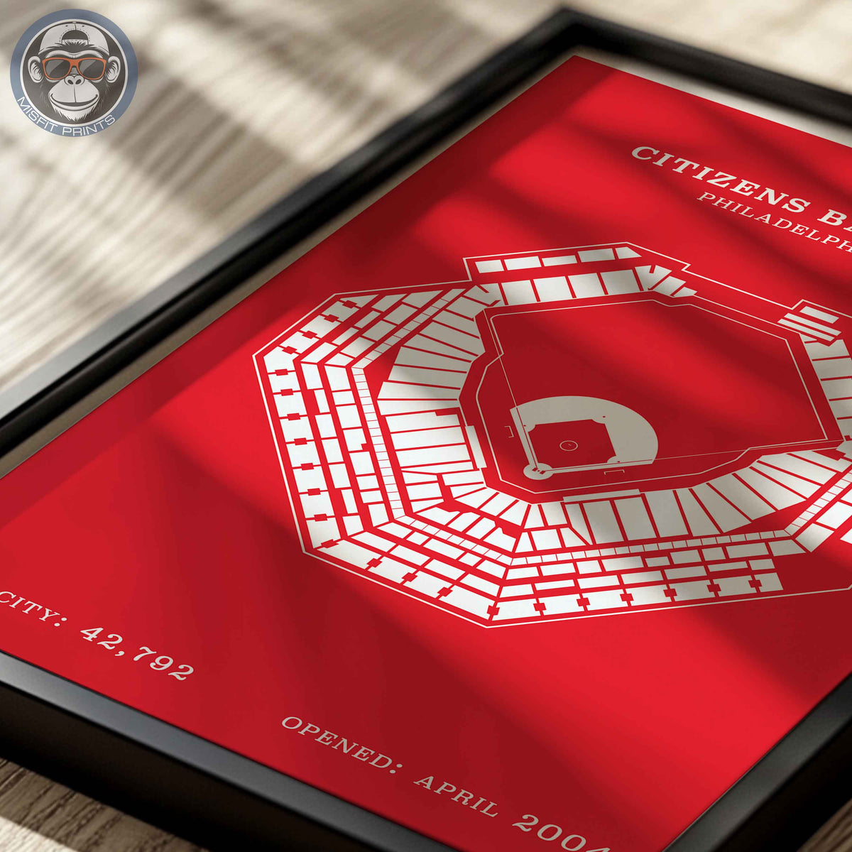 Citizens Bank Stadium | Border Print