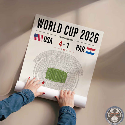 Custom World Cup Soccer Poster