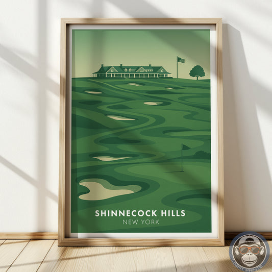 Shinnecock Hills Golf Course Poster