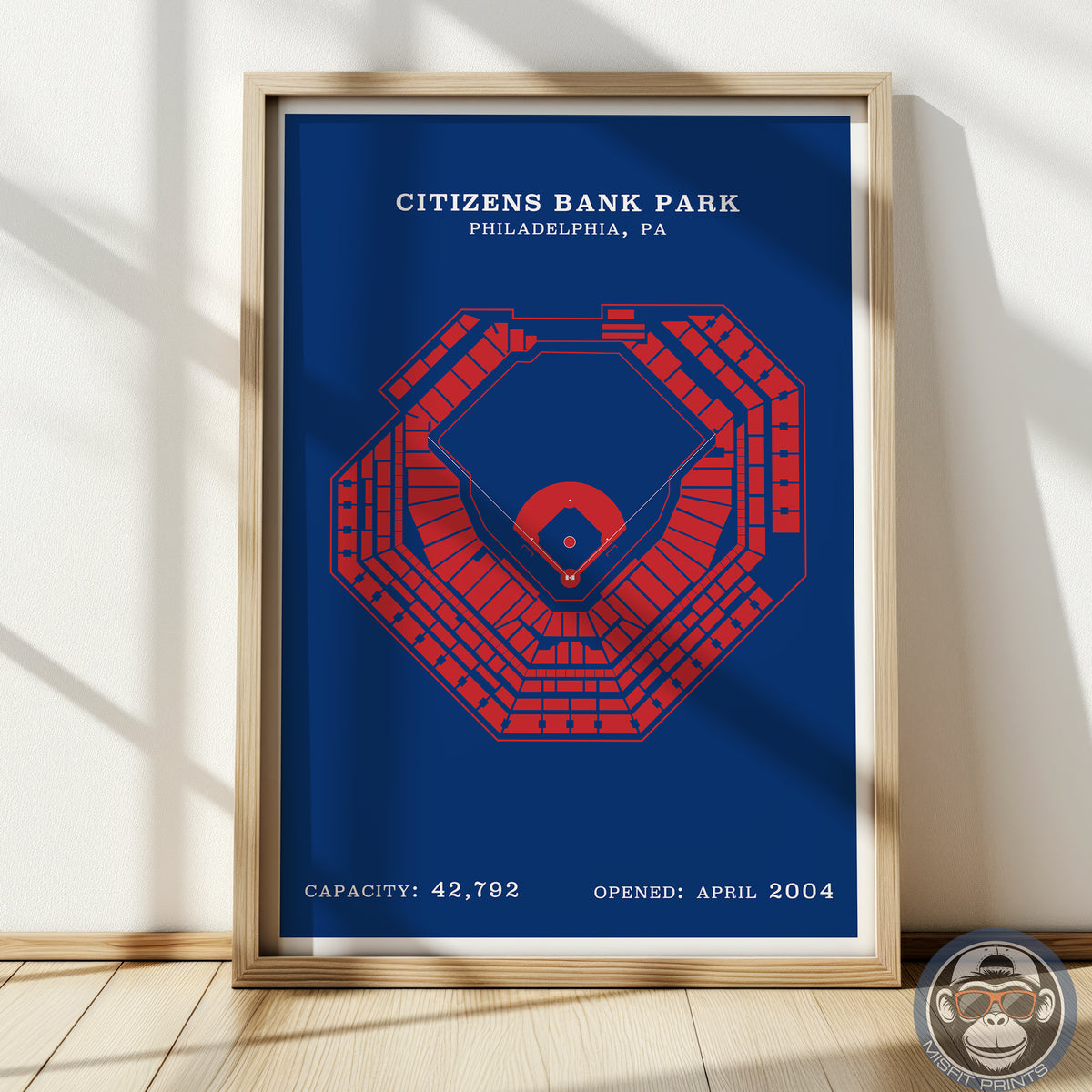 Citizens Bank Stadium | Border Print