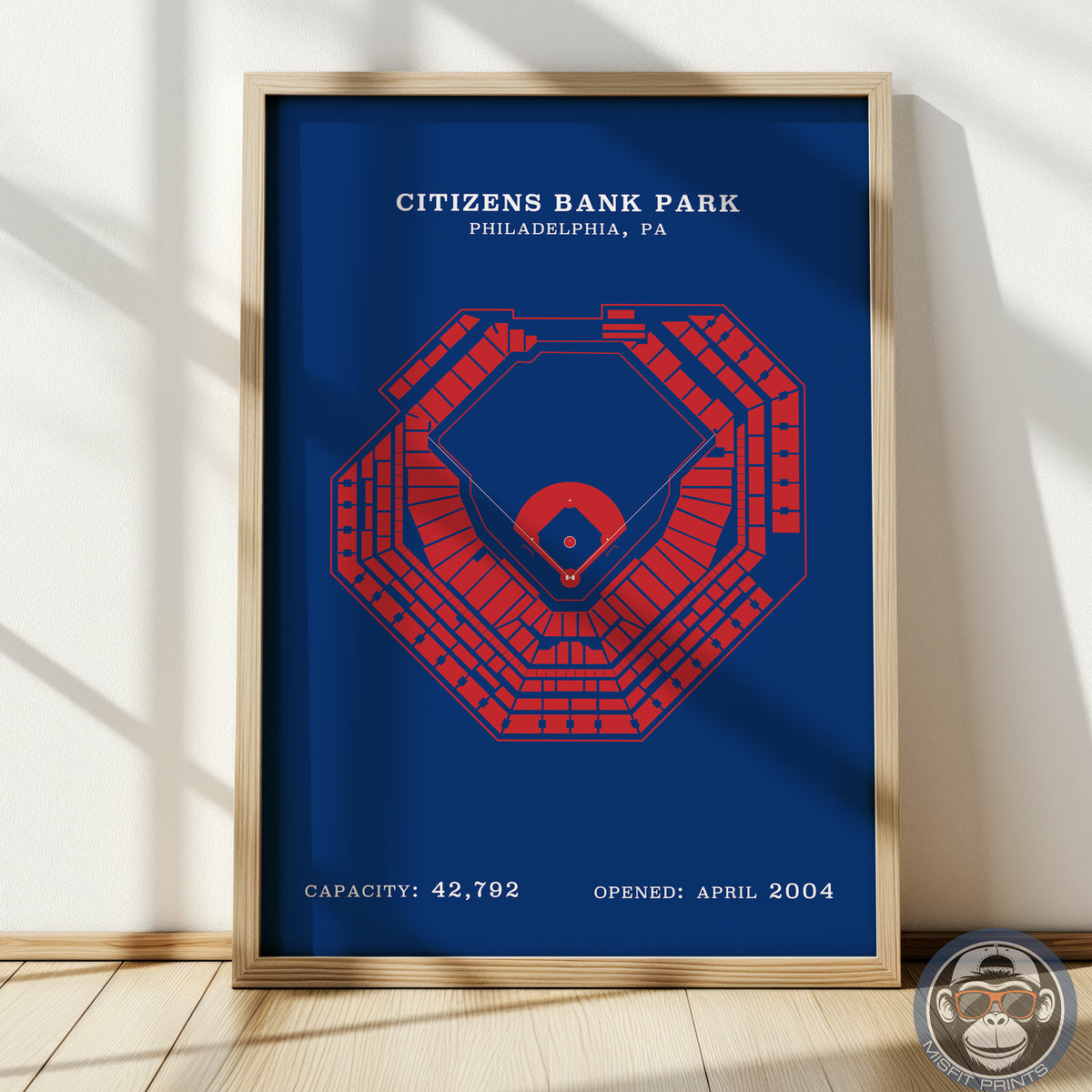 Citizens Bank Stadium | No Border Print