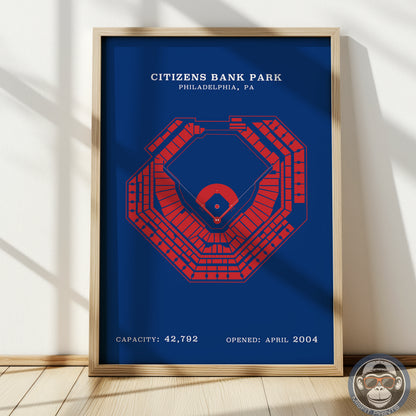 Citizens Bank Stadium | No Border Print