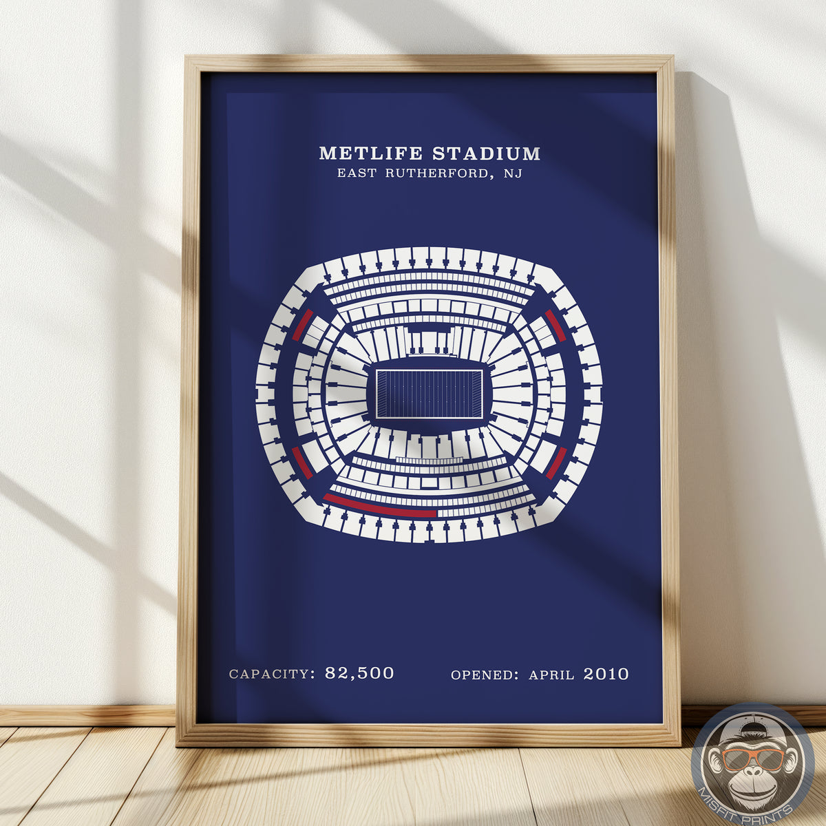 MetLife Stadium - No Border Print