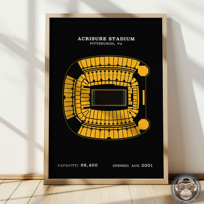 Acrisure Stadium - No Border Print