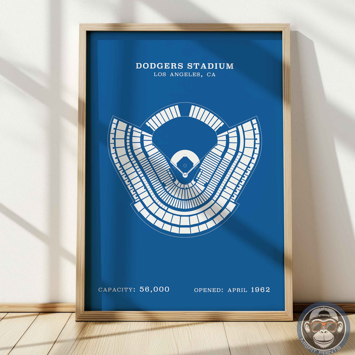 Dodgers Stadium | No Border Print