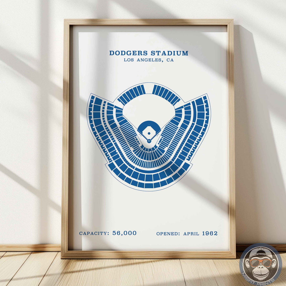 Dodgers Stadium | No Border Print
