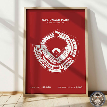 Nationals Stadium | No Border Print