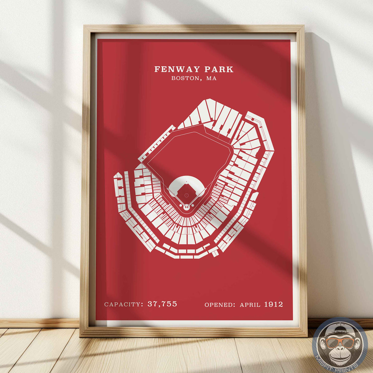 Fenway Park | Border Print