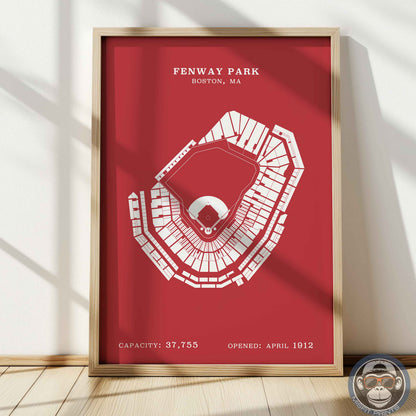 Fenway Park | No Border Print