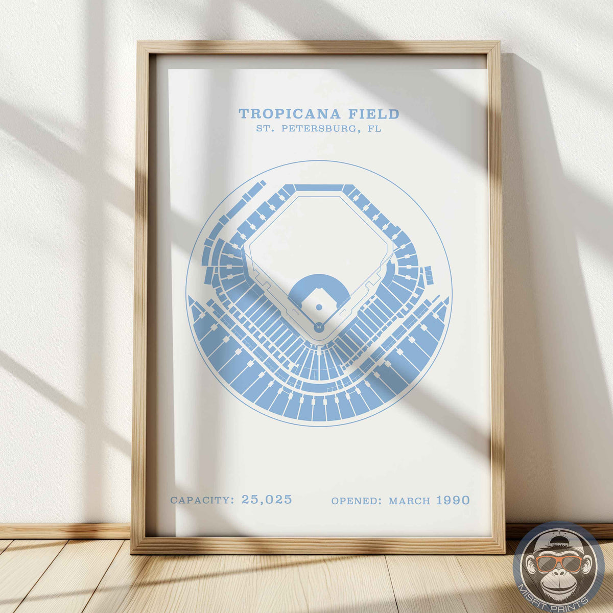 Tropicana Field | No Border Print