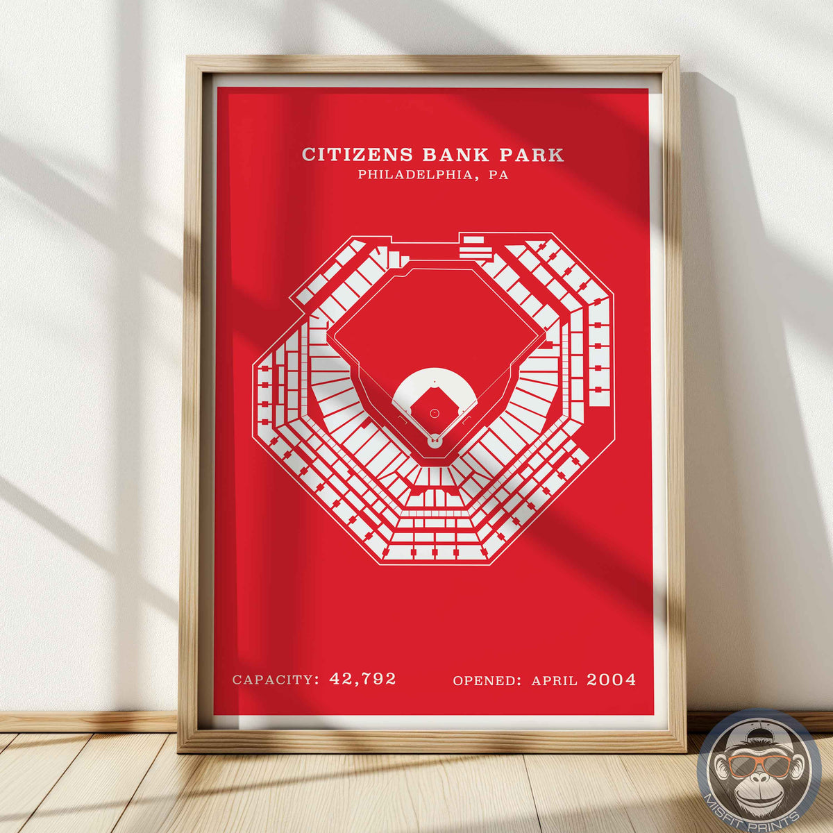 Citizens Bank Stadium | Border Print