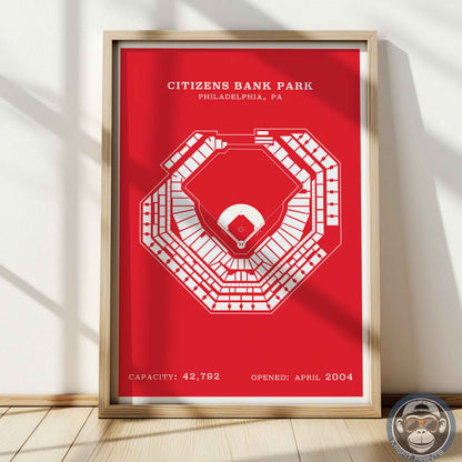 Citizens Bank Stadium | Border Print