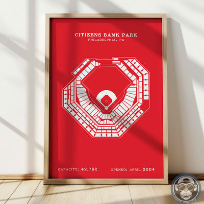 Citizens Bank Stadium | No Border Print