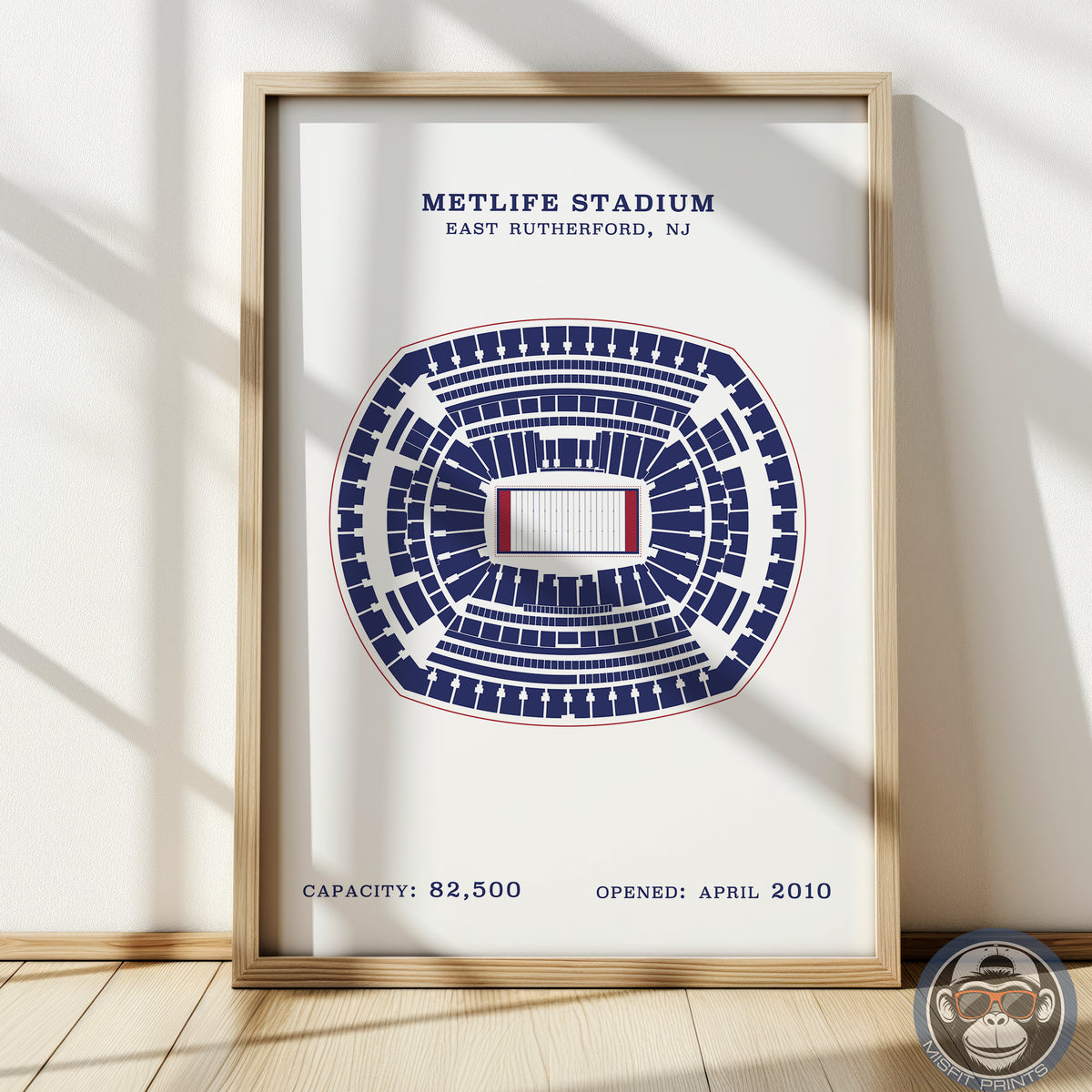 MetLife Stadium - No Border Print
