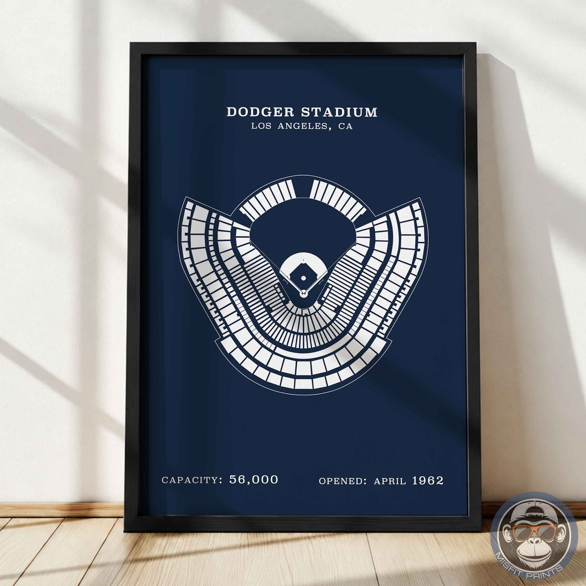 Dodgers Stadium | No Border Print