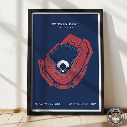 Fenway Park | Border Print