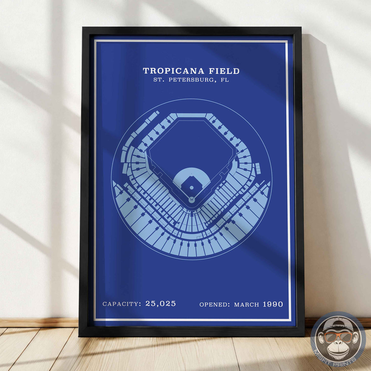 Tropicana Field | Modern Border Print