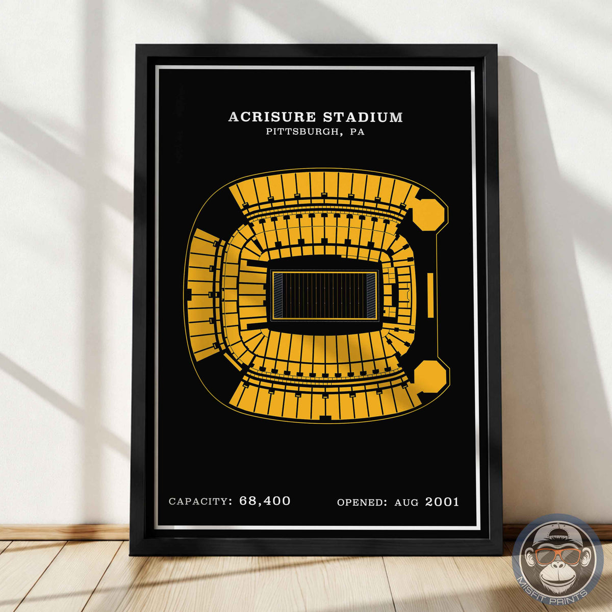 Acrisure Stadium - Modern Border Print