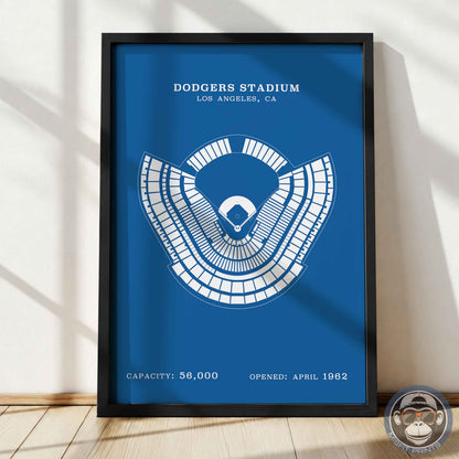 Dodgers Stadium | No Border Print
