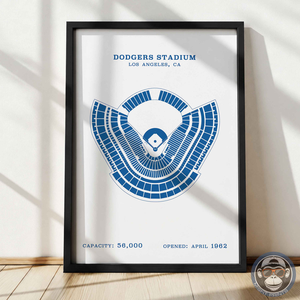 Dodgers Stadium | No Border Print