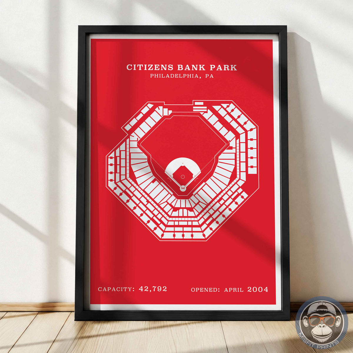 Citizens Bank Stadium | Border Print