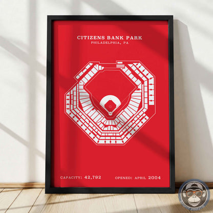 Citizens Bank Stadium | No Border Print