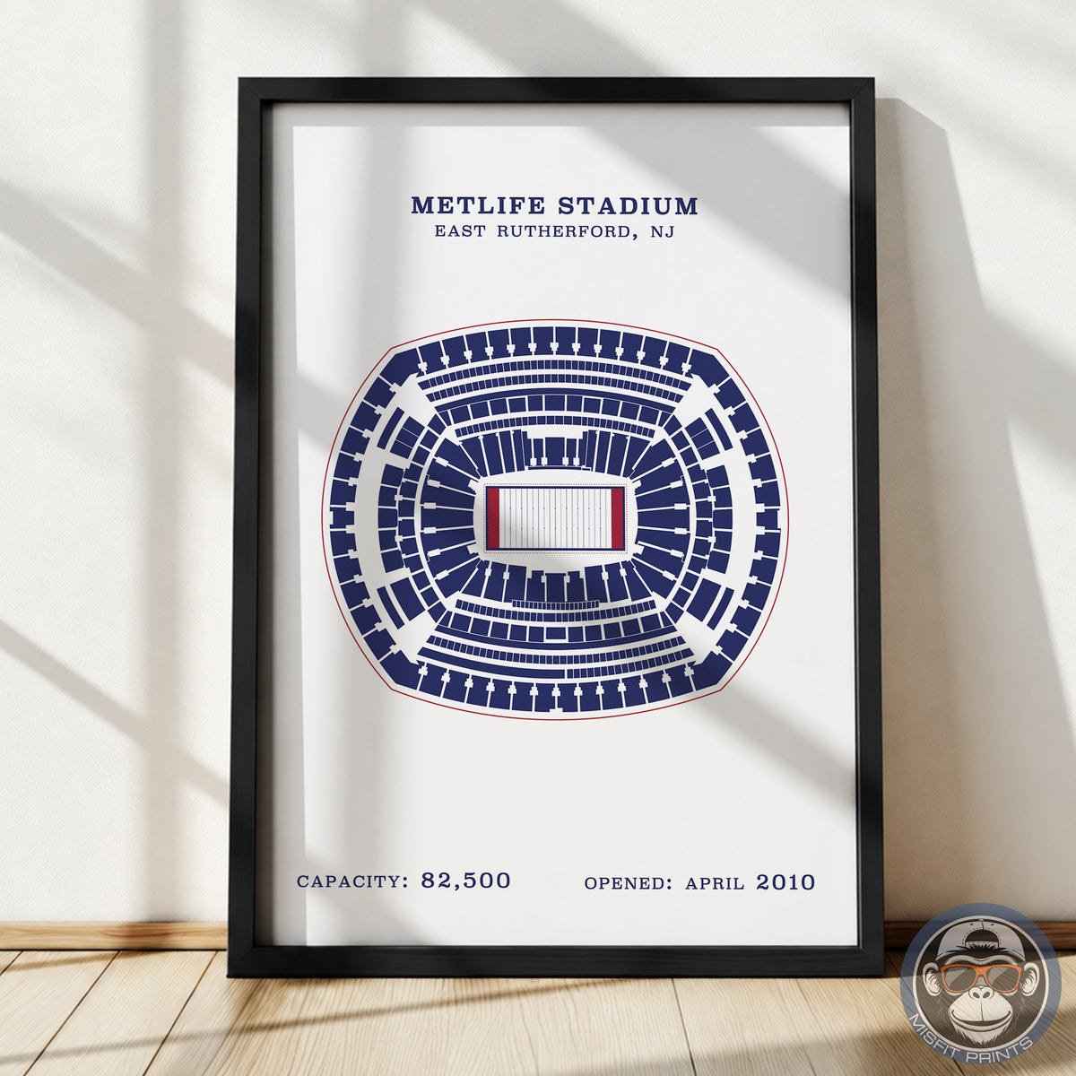 MetLife Stadium - No Border Print