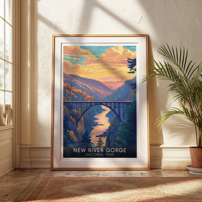New River Gorge National Park Poster