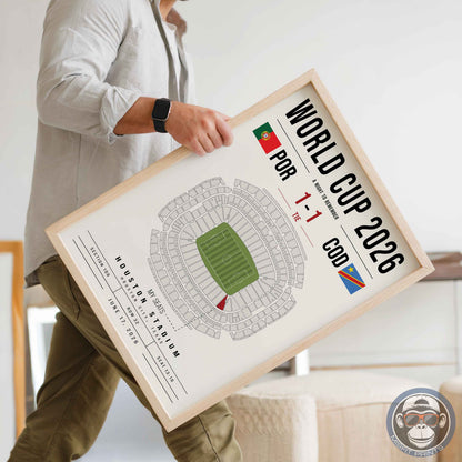 Custom World Cup Soccer Poster