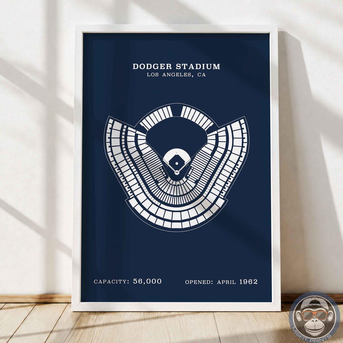 Dodgers Stadium | No Border Print
