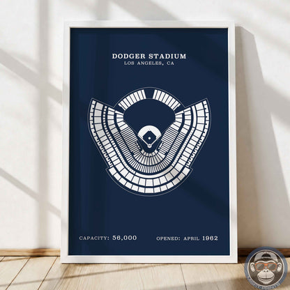 Dodgers Stadium | No Border Print