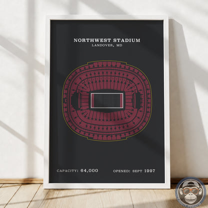 Northwest Stadium - No Border Print