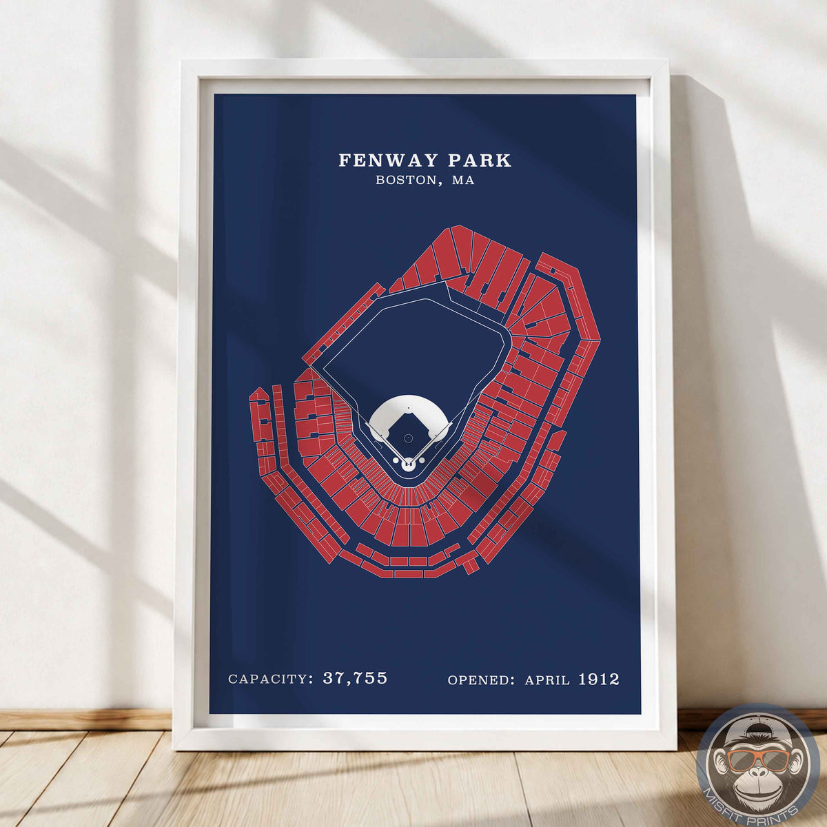 Fenway Park | Border Print