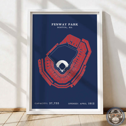 Fenway Park | Border Print