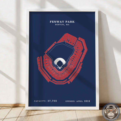 Fenway Park | No Border Print