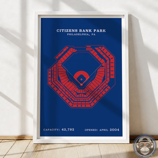 Citizens Bank Stadium | Border Print
