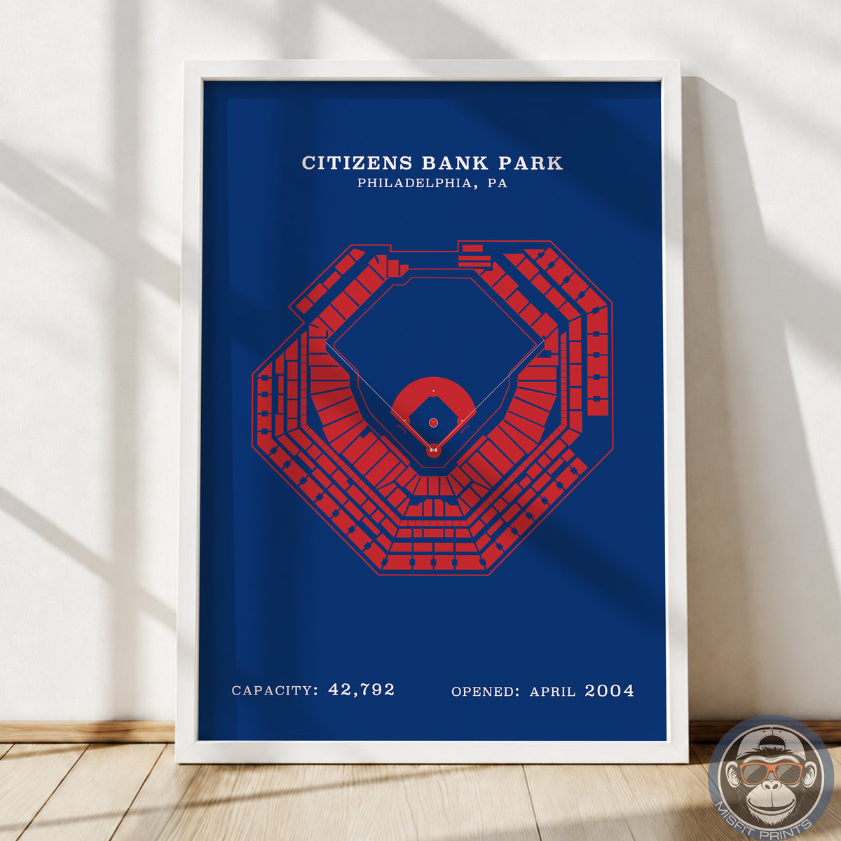 Citizens Bank Stadium | No Border Print