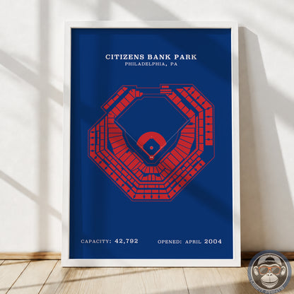 Citizens Bank Stadium | No Border Print