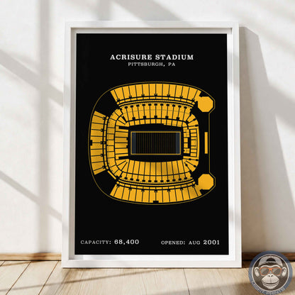 Acrisure Stadium - Border Print
