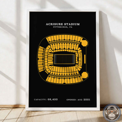 Acrisure Stadium - No Border Print